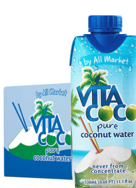 Vita Coco唯他可可椰子水NFC330ml*12瓶進(jìn)口飲料整箱椰子汁椰汁